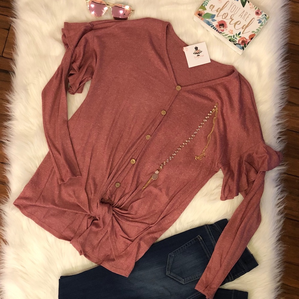 Making Me Blush Top